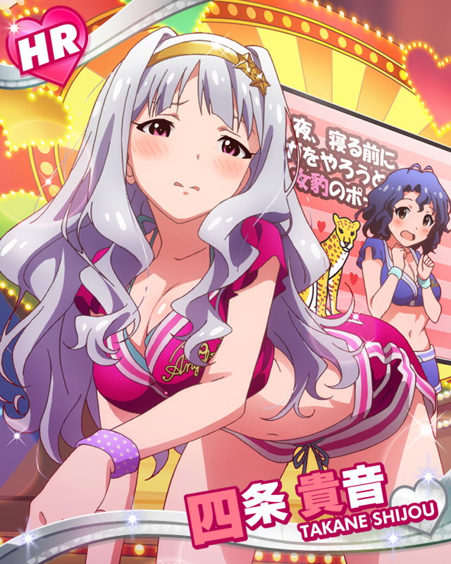 shijou takane and toyokawa fuka (idolmaster and 1 more)