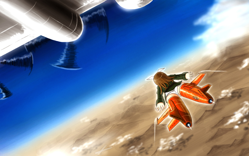 charlotte e. yeager (world witches series and 1 more) drawn by yae_nagi