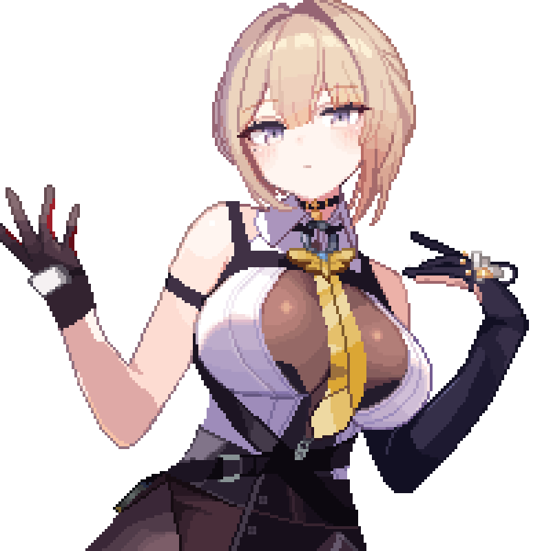evelyn chevalier (zenless zone zero) drawn by tinia_etru
