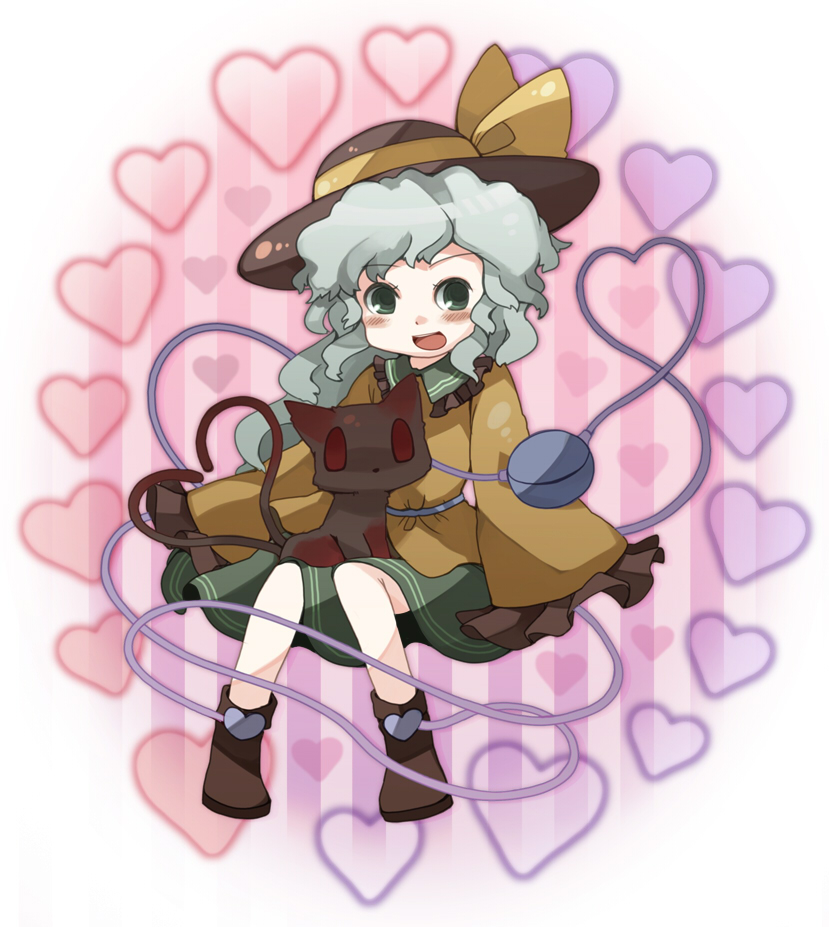 komeiji koishi and kaenbyou rin (touhou) drawn by chachi_(azuzu)