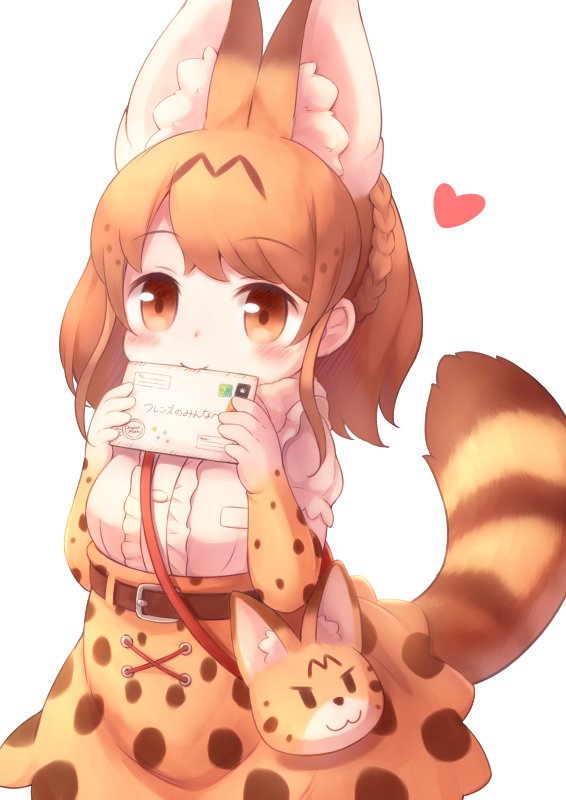 serval and ozaki yuka (kemono friends) drawn by matsuu_(akiomoi)