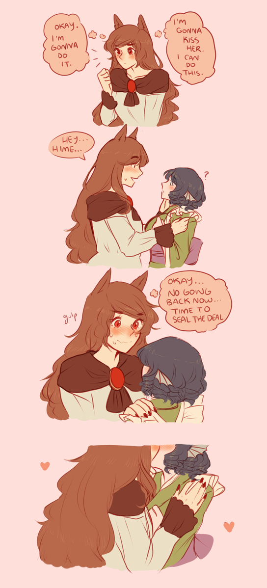 imaizumi kagerou and wakasagihime (touhou) drawn by orz_(kagewaka)
