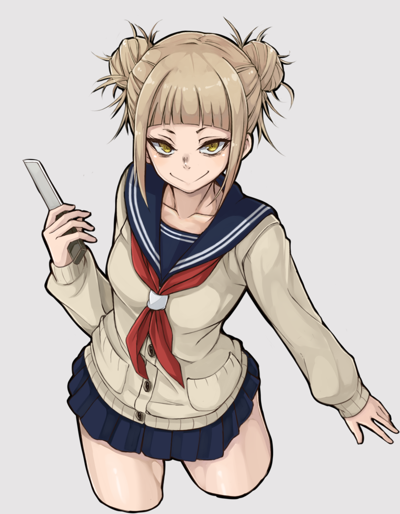 toga himiko (boku no hero academia) drawn by idashige_(walkietalkie)