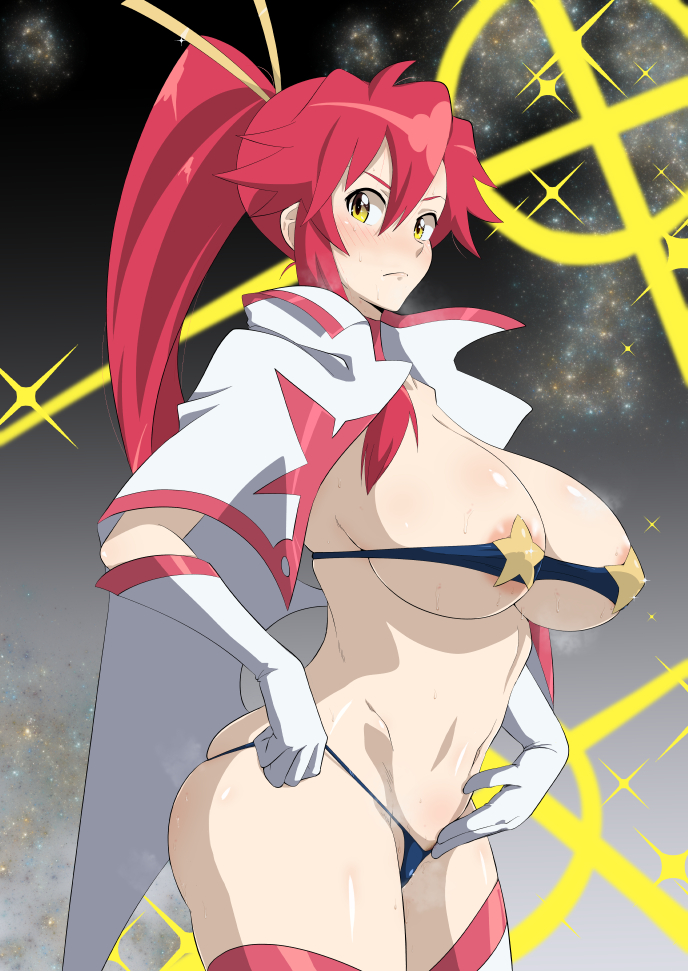 yoko littner (tengen toppa gurren lagann) drawn by minpei_ichigo