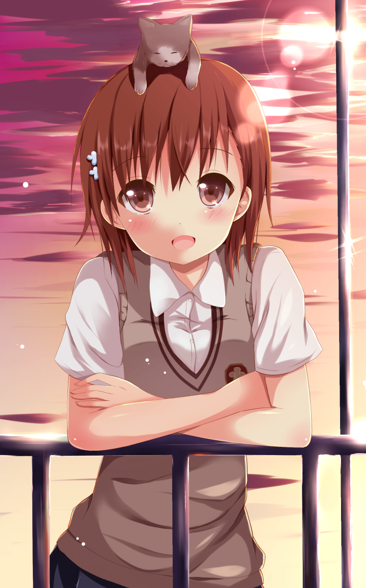misaka mikoto (toaru majutsu no index and 1 more) drawn by seto_naru