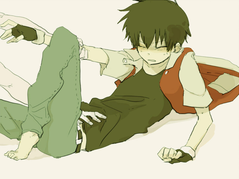 red (pokemon and 1 more) drawn by tomtomjm