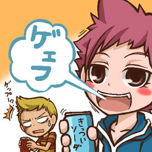 lucas and kumatora (mother and 1 more) drawn by emu_(toran)