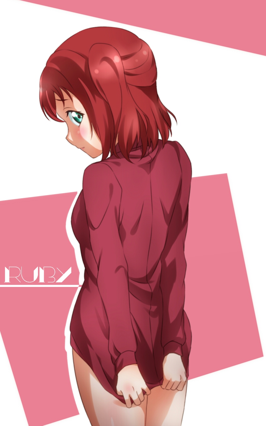 kurosawa ruby (love live! and 1 more) drawn by surfing_orange