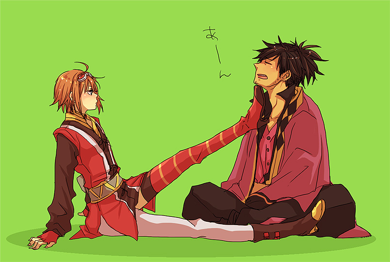 rita mordio and raven (tales of and 1 more) drawn by 9wa