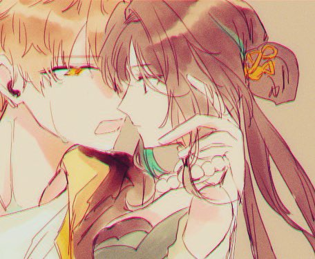 trailblazer, caelus, and ruan mei (honkai and 1 more) drawn by engw0x0