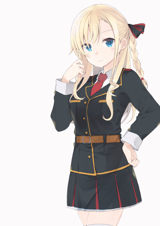 wilhelmina braunschweig ingenohl friedeburg (high school fleet) drawn by myuto_(advent_retribution)