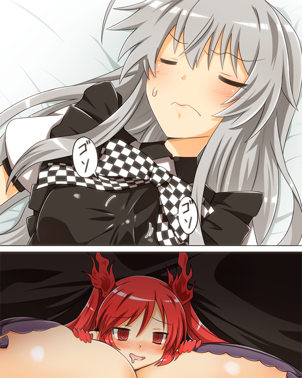 nyarlathotep and cthugha (haiyore! nyaruko-san) drawn by yuto_(dialique)
