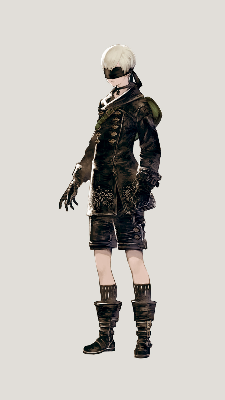 9s (nier and 1 more) drawn by yoshida_akihiko