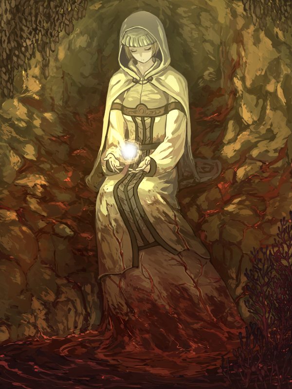 maiden astraea (demon's souls) drawn by harusame_(rueken)