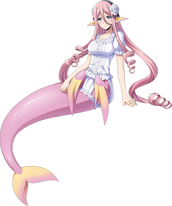 meroune lorelei (monster musume no iru nichijou and 1 more)