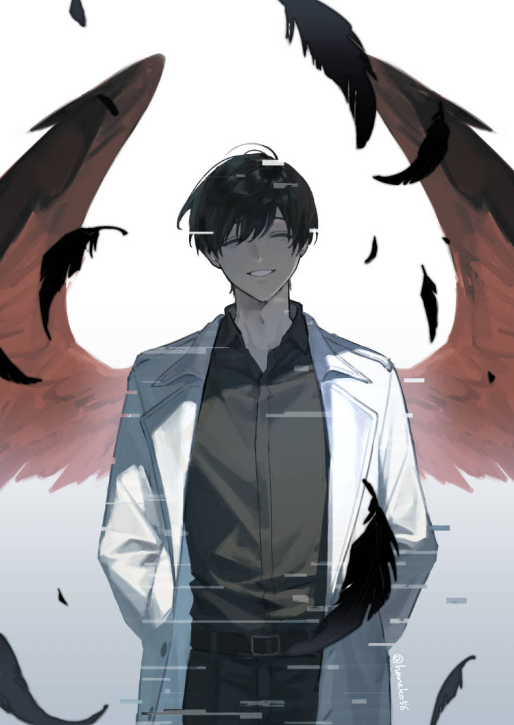 kim dokja (omniscient reader's viewpoint) drawn by akabane_yu