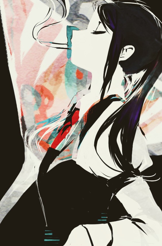 jill stingray (va-11 hall-a) drawn by salada59