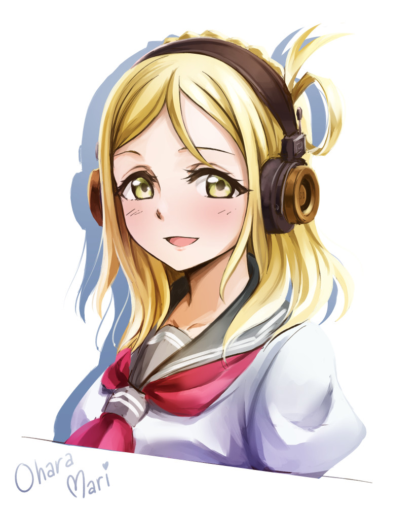 ohara mari (love live! and 2 more) drawn by pas_(paxiti)