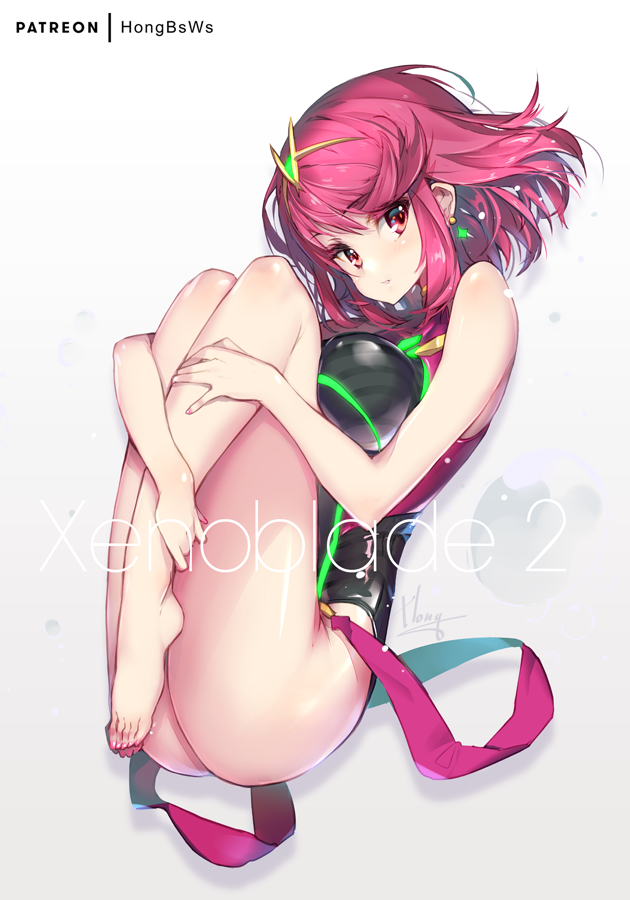 pyra (xenoblade chronicles and 1 more) drawn by hong_(white_spider)