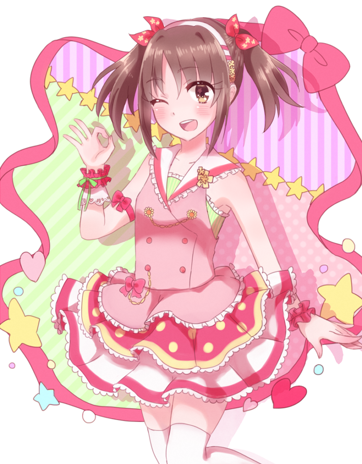 imai kana (idolmaster and 1 more) drawn by maruyama_(1201loli)