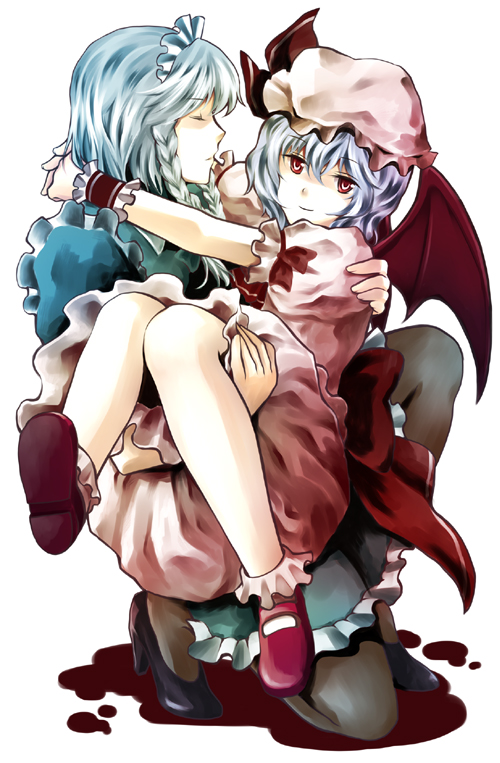 remilia scarlet and izayoi sakuya (touhou) drawn by towa_(pixiv)