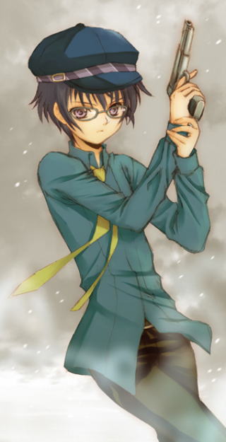 shirogane naoto (persona and 1 more) drawn by seiru_(prairie)