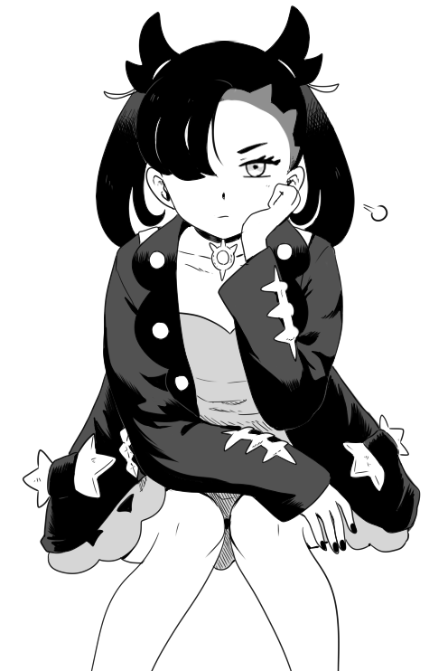 marnie (pokemon and 1 more) drawn by yajuuraku