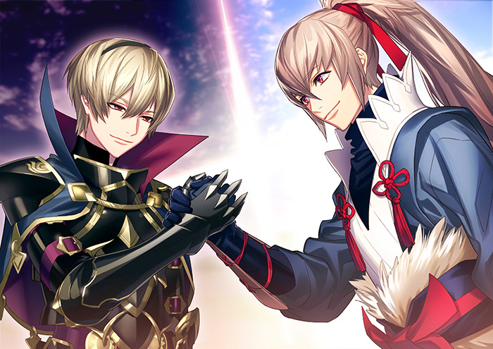 takumi and leo (fire emblem and 1 more) drawn by fujiwara_ryo_(wsise47)