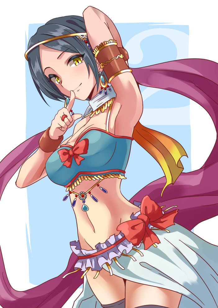 hayami kanade and natalia (idolmaster and 1 more) drawn by youhei_(testament)