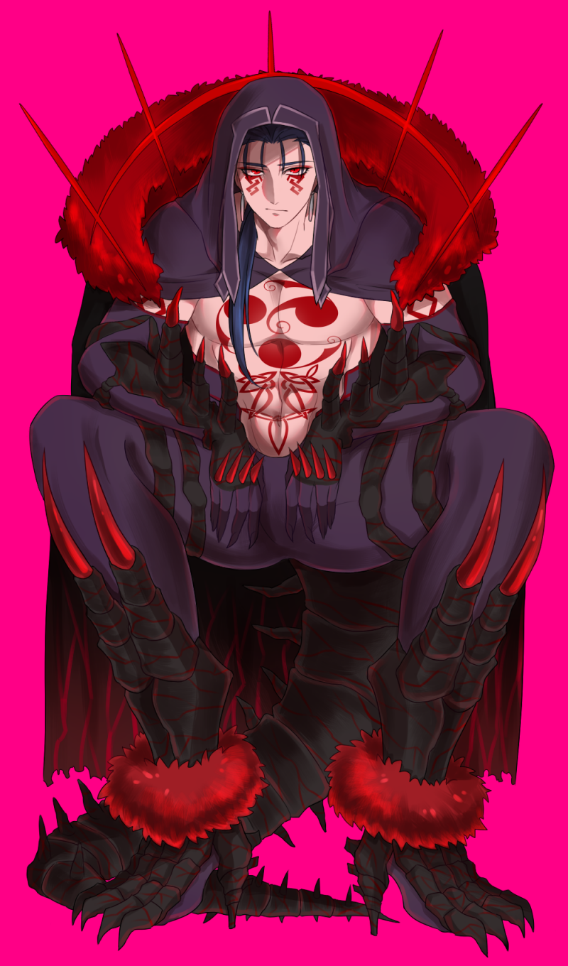 cu chulainn and cu chulainn alter (fate and 1 more) drawn by namahamu_(hmhm_81)