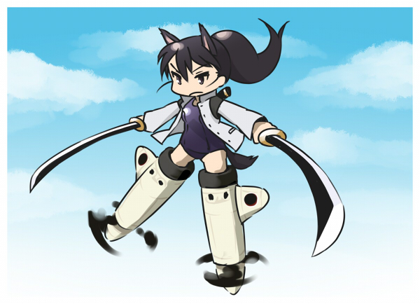 kitagou fumika (world witches series and 1 more) drawn by uno_ichi
