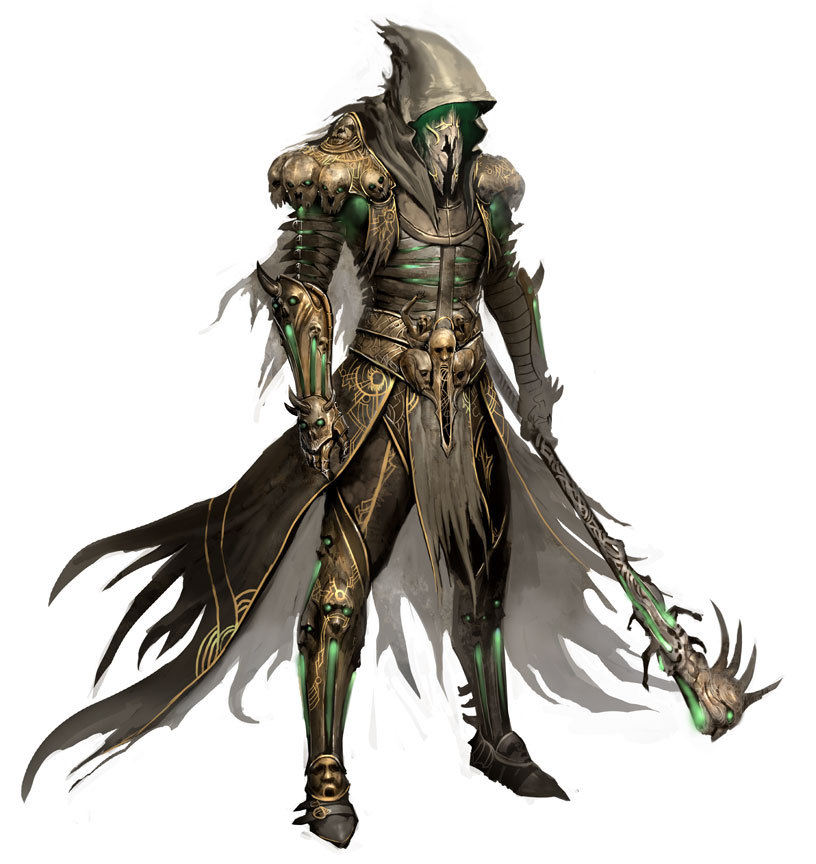 grenth (guild wars and 1 more) drawn by kekai_kotaki