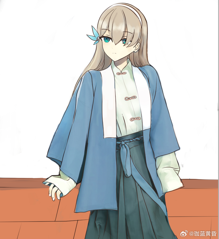 lexington (warship girls r) drawn by jia_lan_huang_hun