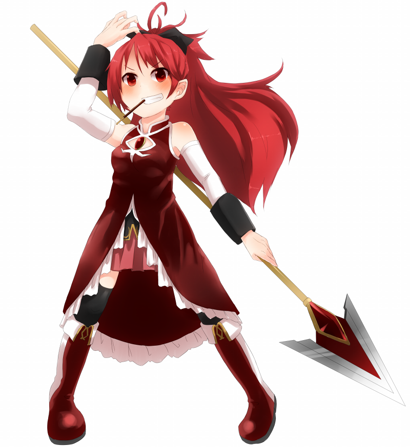 sakura kyoko (mahou shoujo madoka magica) drawn by wk_(low-f)