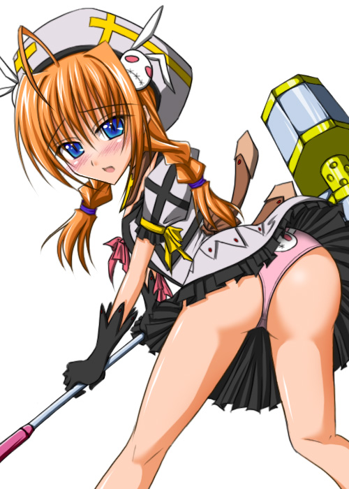 vita and graf eisen (lyrical nanoha and 1 more) drawn by taana