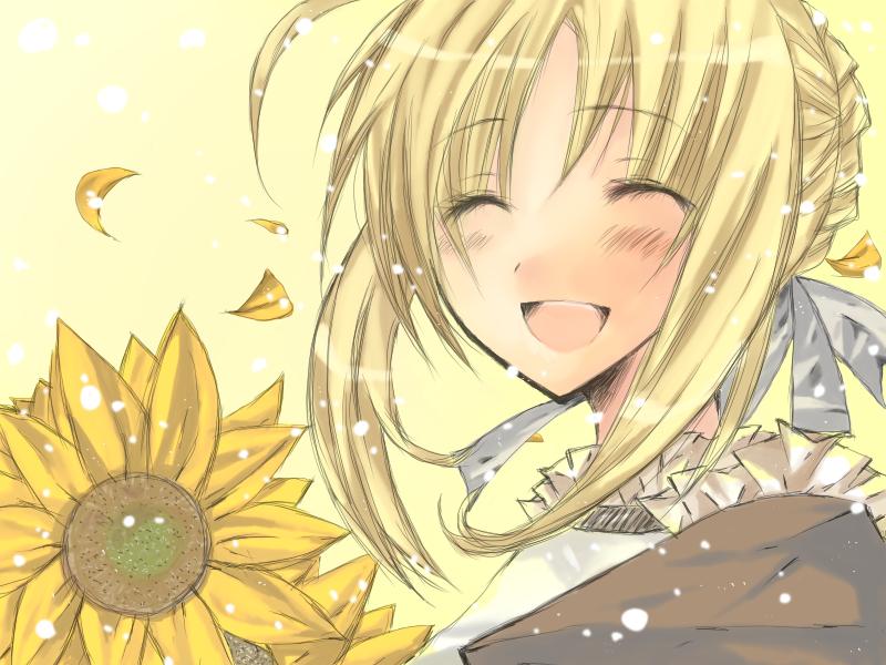 artoria pendragon and saber (fate and 1 more) drawn by yuuri_(114916)