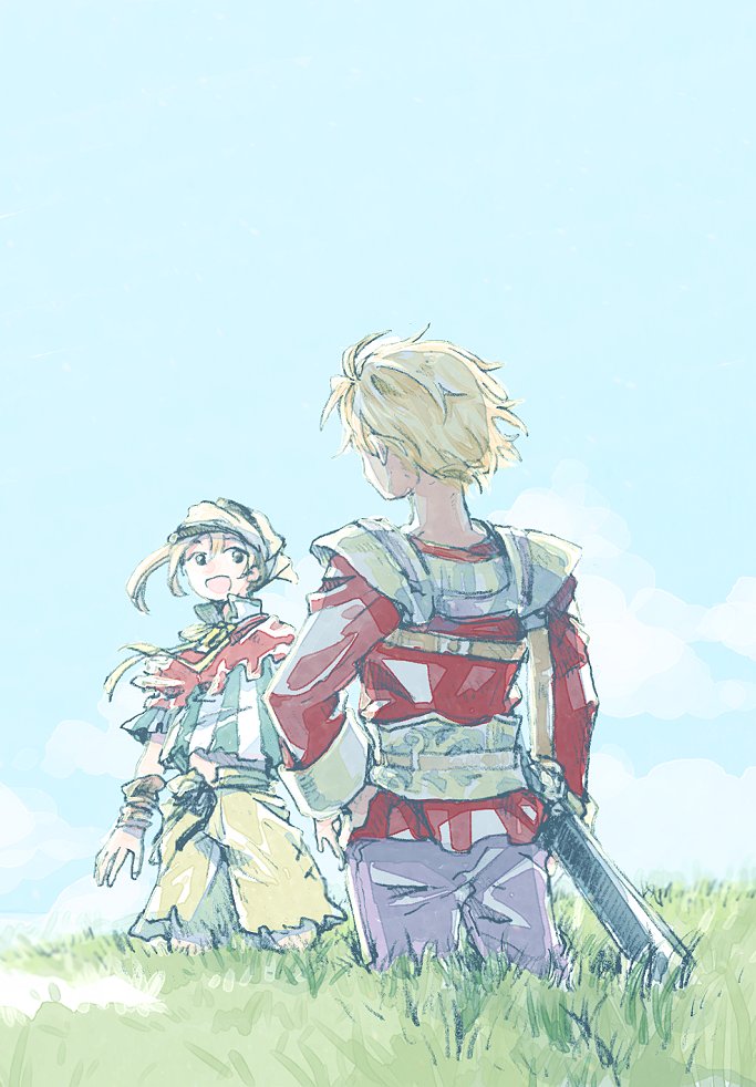 gustave xiii and cantal (saga and 1 more) drawn by michibata_65