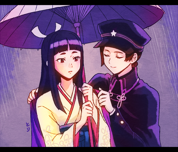 susato mikotoba, rei membami, and ryutaro naruhodo (ace attorney and 2 more) drawn by tori_(11toritori)