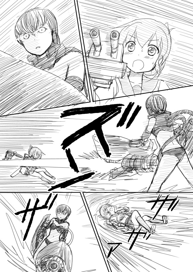 inazuma and ri-class heavy cruiser (kantai collection) drawn by shimazaki_mujirushi