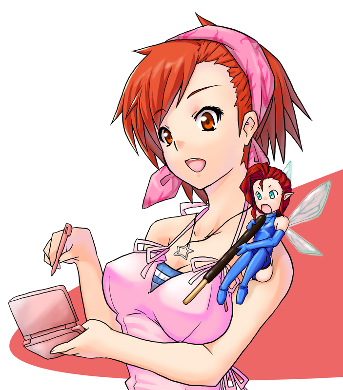 pixie and tanigawa yuzu (devil survivor and 1 more) drawn by ta_ki
