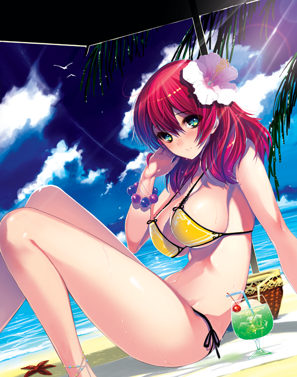 nishikino maki (love live! and 1 more) drawn by sagara_riri