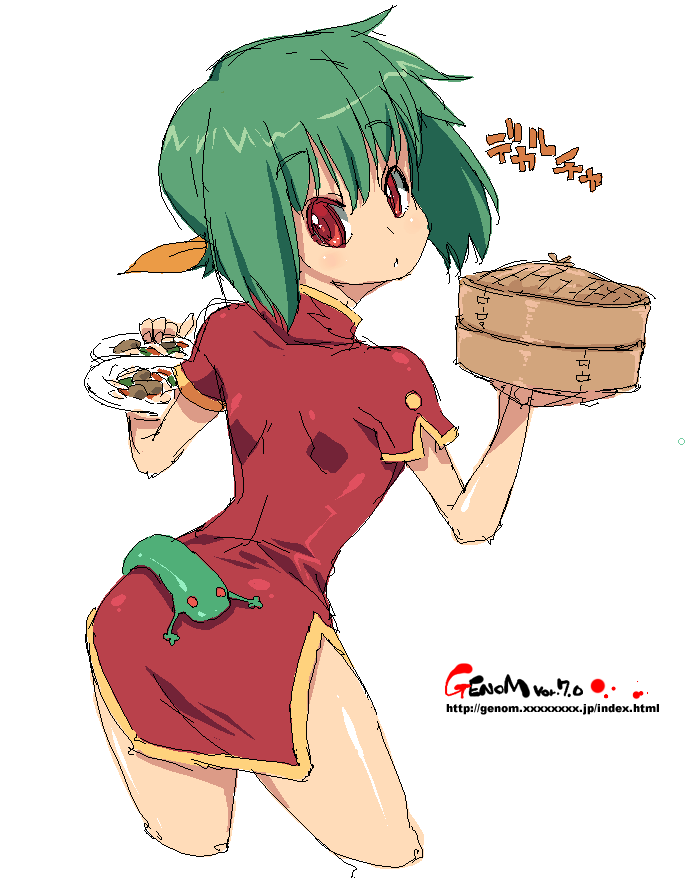 ranka lee and oosanshouuo-san (macross and 1 more) drawn by onija_tarou