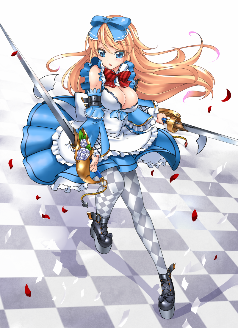 alice (alice's adventures in wonderland and 1 more) drawn by miyuki_rei
