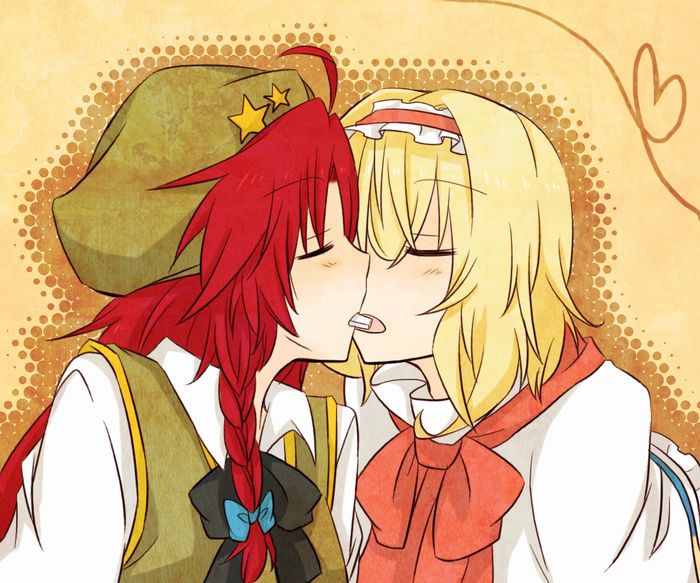 alice margatroid and hong meiling (touhou) drawn by yuuta_(monochrome)