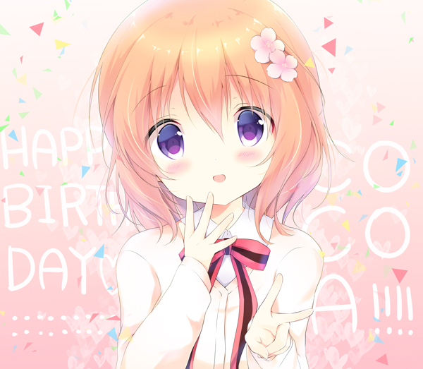 hoto cocoa (gochuumon wa usagi desu ka?) drawn by amedamacon