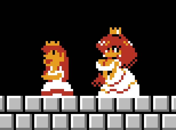 princess peach (mario and 1 more) drawn by xpisigma