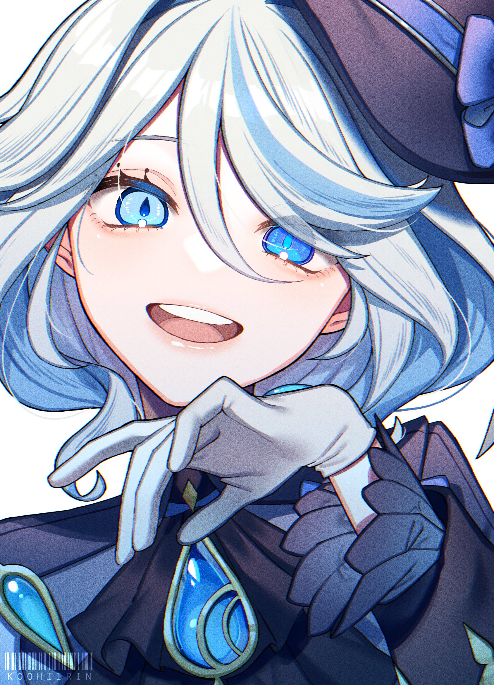 Furina genshin Impact Drawn By Koohiirin Danbooru