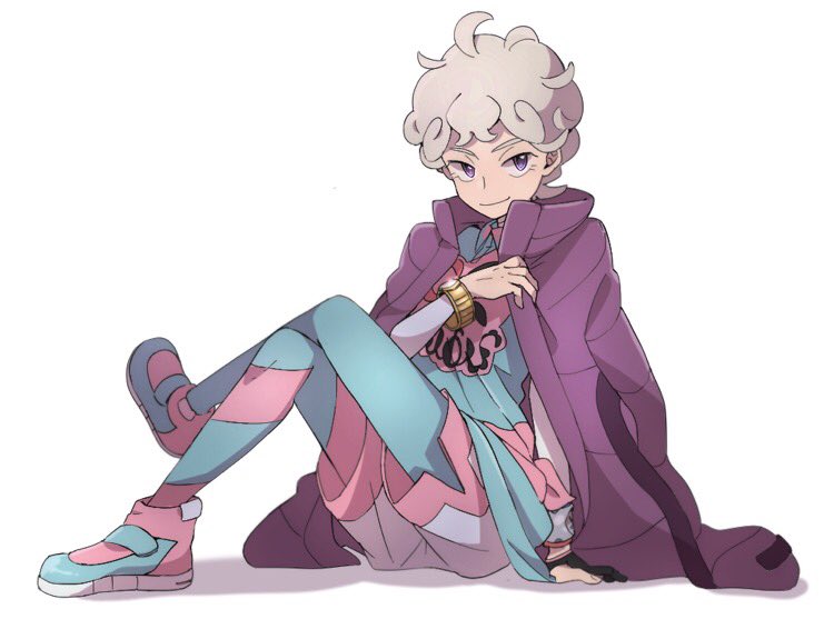 bede (pokemon and 1 more) drawn by marutei2