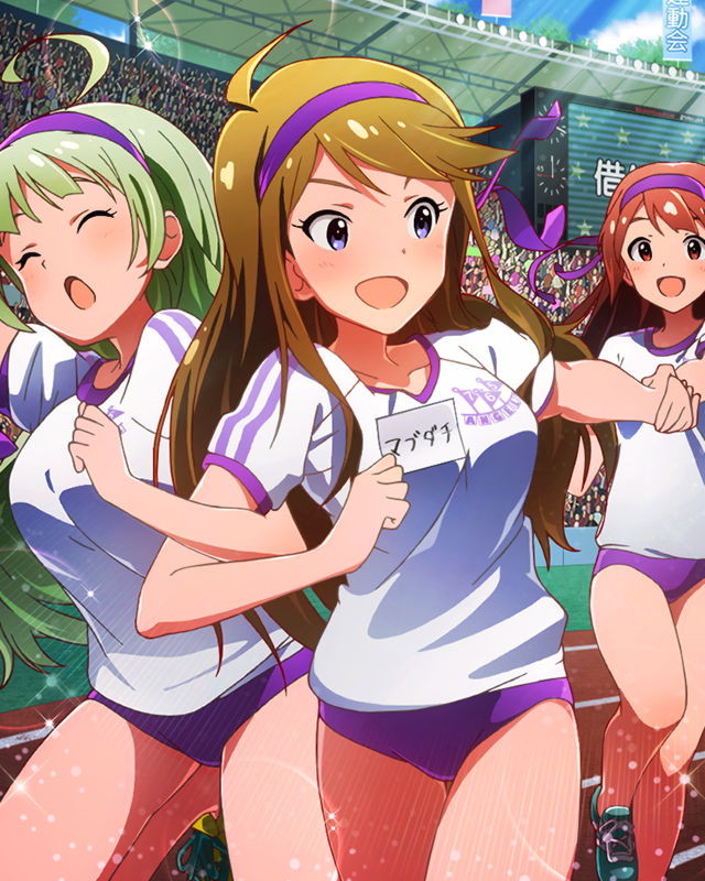 tokoro megumi, tanaka kotoha, and shimabara elena (idolmaster and 1 more)