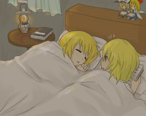 kirisame marisa, alice margatroid, and shanghai doll (touhou) drawn by yomegane